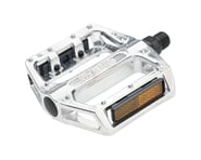 more-results: Wellgo B087 Platform Pedals (Silver) (Aluminum) (Molded Pins) (9/16")